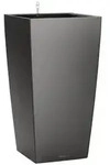 LECHUZA&reg; CUBICO Premium, All-in-One-Set, Dunkelgrau