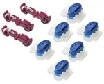 GARDENA Verbinder und Anschlussklemmen, Blau, Transparent