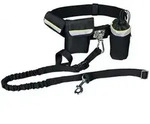 Trixie Dog Activity Bauchgurt-Hundeleine, Schwarz