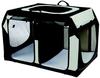Trixie Hundetransportbox Vario Double, schwarz/grau, ca. ...