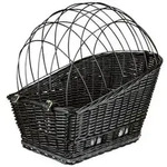 Trixie Fahrradkorb f&uuml;r Gep&auml;cktr&auml;ger, ca. B35/H49/T55 cm, Schwarz