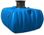 4rain Flachtank-Paket Flat L Garten-Comfort, Blau