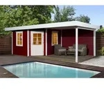 Weka Designhaus 213 B Gr.1, ca. B586/H237/T278 cm, Rot