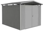 Biohort Metallger&auml;tehaus Panorama&reg; P5, ca. B273/H227/T318 cm, Quarzgrau