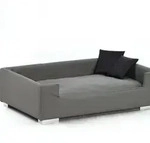 Silvio Design Hundesofa Candy, Grau