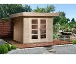 Weka Designhaus 126+ Gr. 1, ca. B361/H247/T286 cm, Natur