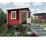 Weka Designhaus 213+ Gr. 1, ca. B278/H259/T278 cm, Rot