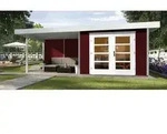 Weka Designhaus 126 B+ Gr. 2, ca. B645/H247/T377 cm, Rot