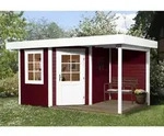Weka Designhaus 213 A Gr.2, ca. B501/H237/T338 cm, Rot