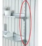 Biohort Regalsteher Europa und Ger&auml;teschrank 2 Stk., Silber