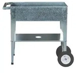 Herstera Stahl-Hochbeet Urban, ca. B85/H80/T50 cm, Silber
