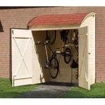 Weka Fahrradgarage, ca. B171/H223/T138 cm, Natur