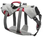 RUFFWEAR&reg; Hundegeschirr DoubleBack&trade;, Hellgrau, Rot