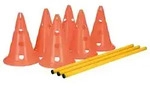 Trixie Pylonen-Hindernis-Set, 9-teilig