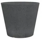 Scheurich Kunststoff-Topf C-Cone, rund, Schwarz