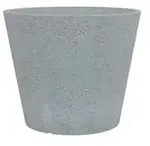 Scheurich Kunststoff-Topf C-Cone, rund, Grau