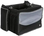 Trixie Front-Box f&uuml;r Fahrr&auml;der, ca. B41/H26/T26 cm, Schwarz, Grau