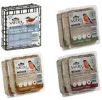 Dehner Natura Premium Spender f&uuml;r Futtertafeln mit Tafel-Mix, 7-teilig