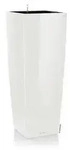 LECHUZA&reg; CUBICO ALTO, All-in-One-Set, ca. B40/H105/T40 cm, Wei&szlig;
