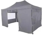 Siena Garden Pavillon Allrounder, ca. B450/H330/T300 cm, Grau