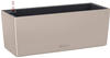 LECHUZA® Kunststoff-Kasten Balconera Color, rechteckig, Hellbraun