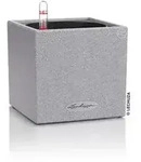 LECHUZA&reg; Kunststoff-Topf Canto Stone, eckig, ca. B14/H13,5/T14 cm, Grau
