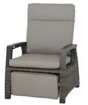 Siena Garden Relaxsessel Corido, ca. B84,5/H103,5/T71 cm, Dunkelgrau