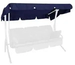 Angerer Sonnendach Swingtex f&uuml;r 3-Sitzer Hollywoodschaukeln, 210 x 145 cm,
