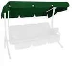 Angerer Sonnendach Swingtex f&uuml;r 3-Sitzer Hollywoodschaukeln, 210 x 145 cm,