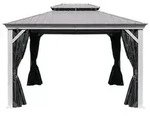 Sojag Outdoor-Pavillon Messina 1216, inkl. Moskitonetz champagner, ca.