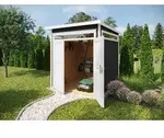 Weka Gartenhaus 265, Dunkelgrau