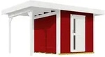 Weka Designhaus 172 A Gr.2, ca. B430/H226/T375 cm, Rot