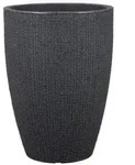 Scheurich Kunststoff-Topf Barceo High, rund, Schwarz