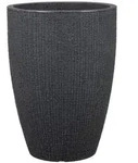 Scheurich Kunststoff-Topf Barceo High, rund, Schwarz
