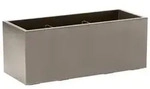 Dehner Kunststoff-Kasten Kebe, rechteckig, ca. B100/H40/T40 cm, Taupe
