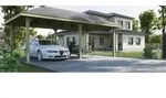 Weka Premium-Carport 651 Gr. 3, ca. B778/H316/T433 cm, Natur