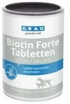 GRAU Erg&auml;nzungsfuttermittel f&uuml;r Hunde und Katzen Biotin Forte Haut und Fell