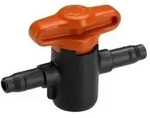 GARDENA Micro-Drip-System Absperrventil, 3/16", 2 Stk, Schwarz, Orange