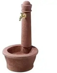 GARANTIA Kunststoff-Gartenbrunnen Roma, &Oslash; 54 x 100 cm, Braun