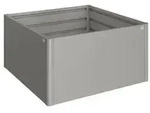 Biohort Metall Hochbeet 1,5x1,5, ca. B152/H77/T152 cm, Quarzgrau