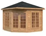 Palmako Pavillon Melanie, Braun