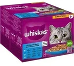 Whiskas&reg; Nassfutter f&uuml;r Katzen Multipack 1+ Fisch in Gelee, Adult, 24 x 85 g