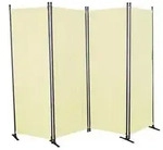 Angerer Paravent, 4-teilig, PE, ca. B220/H165 cm, Beige