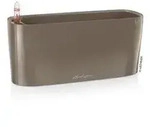 LECHUZA&reg; DELTA, All-in-One-Set, hochglanz, Taupe