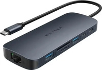 HYPER HY-HD4006GL, HYPER HyperDrive EcoSmart Gen.2 Dual HDMI USB-C 11-in-1 Hub 140W
