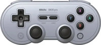 8BitDo SN30 Pro Wireless Gamepad (Hall Effekt Joystick) - Grey Edition -...