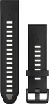 Garmin 010-13391-00, Garmin Silikon QuickFit 20 - Black/Pebble Gray