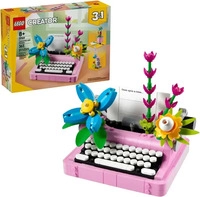 LEGO Creator 3 in 1 31169 Schreibmaschine mit Blumen