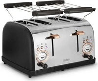 Lauben LBN4ST1500BC, Lauben 4 Slice Toaster 1500BC