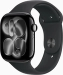 Apple MEUW4WF/A, Apple Watch Series 11 46mm Klavierlack schwarz Aluminium mit